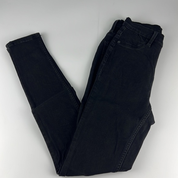 Free People Skinny Jeans 61855-16515125 Black Sz: W27R - Picture 2 of 13